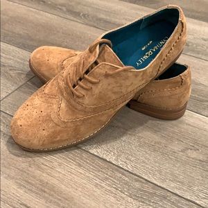 Cynthia Rowley “Update” Suede Wingtip Loafers